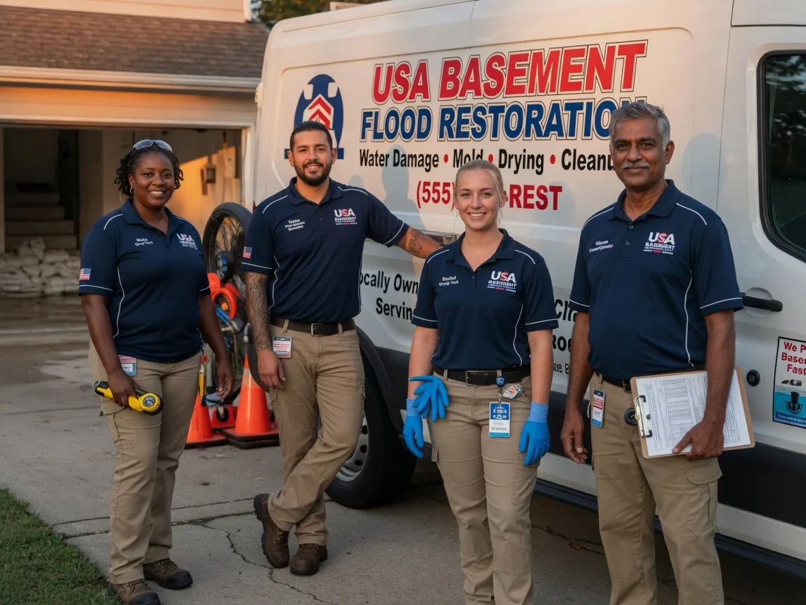 Basement Flood Cleanup company in Hudson, KS